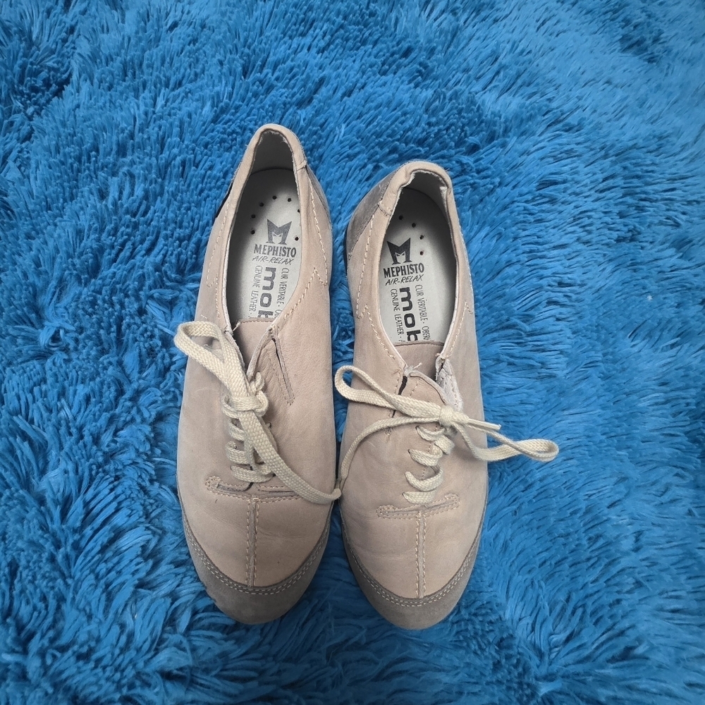 Mephisto Air Relax Mobils Women Leather Shoes Size 6.5
